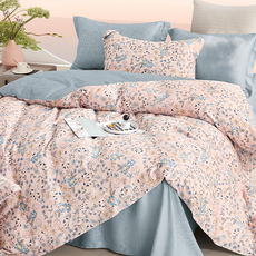 Prawear 巴麗維亞 40支100%萊賽爾天絲兩用被床包組