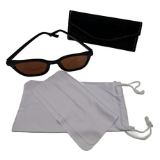 ALEGANT 韓版復古貓眼墨鏡 UV400太陽眼鏡, 日暮棕, 132 x 149 x 50mm