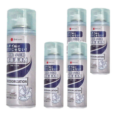 日本小林百貨 小白鞋慕斯清潔劑，除臭, 280ml, 5瓶