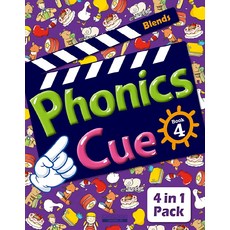 A List 英文童書 Phonics Cue 4 SB+WB+AB+CD Language World, 平裝書