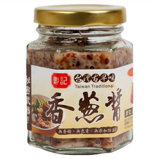 鄭記 油蔥酥 古早味香蔥醬 - 台灣傳統風味 無香精、無色素、無添加防腐劑, 80g, 1罐