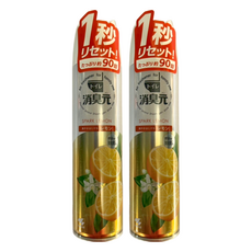 KOBAYASHI 小林製藥 消臭元 清爽檸檬 浴廁芳香噴霧 280ml, 2瓶