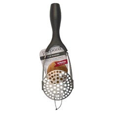 prepara 沛樂生活 翻轉料理壓泥器，可壓碎雞蛋和食物，304不鏽鋼材質, 180g, 1個