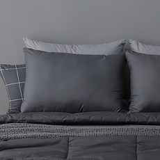 tacca tacca Sleep On 可水洗枕頭 70 x 50cm 深灰色 2個