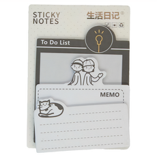 德德小品 便利貼 TO DO LIST, 30頁, 3包, NO:05575