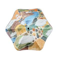 LoHoY 童趣圓夢傘 防夾設計 360°反光條 晴雨傘 UPF 50+防紫外線 兒童長柄傘