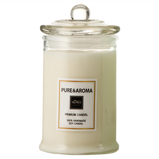 Candle Department Store 手工無燭芯大豆蠟燭 370公克, 英國梨與小蒼蘭, English Pear & Freesia, 370ml, 1個