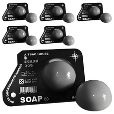 A TSAO HOUSE 阿皂屋 木星控油QQ皂，45g，台灣製造, 6個