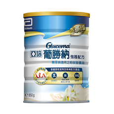 亞培葡勝納3重強護粉狀配方, 低GI配方，適合需要血糖管理人士，850g, 1罐