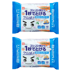 日本 LEC 激落君Cleanpa廁所清潔用防菌濕紙巾, 2包