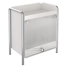 SHCJ 生活采家 Caf Deck 輕奢杯類咖啡茶包罐防塵置物架 - 碳鋼材質, 奶油白, 1個