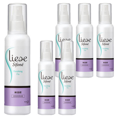 Liese 莉婕 Sifone 絲逸歡造型定型液, 含加強定型成分 服貼不亂翹, 150ml, 6瓶