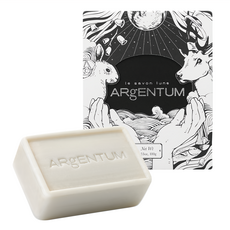 ARgENTUM 歐臻廷 煥采潤澤潔顏銀皂，適用於所有膚質，面部和頸部, 1個, 100g