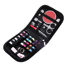 Y551 旅行針線包 10件組 25 x 12cm 外袋 84g, 黑色, 2個