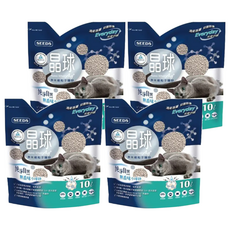 惜時 晶球奈米銀粒子貓砂, 無香味, 10L, 4包