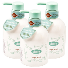 Betta Sugar Wash 奶瓶清潔液, 400ml, 3瓶