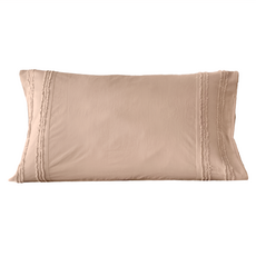 HOLA 和樂家居 200織剪花純棉枕套 160g 2個