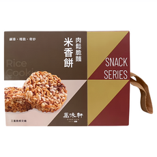 萬味軒 肉鬆脆麵米香餅, 128g, 1盒