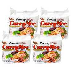 Ibumie 益福 檳城白咖哩湯麵 經濟包, 麵條Q彈有勁, 口感不軟爛, 辛香料獨特, 風味自然美味, 16包