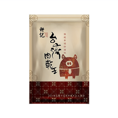 Taiwan dried meat king 軒記 台灣肉乾王 蒜味金薄豬肉乾, 100g, 1包