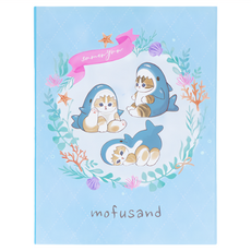 sun-star 貓福珊迪 mofusand 便利貼, 1組, 60張, 鯊魚