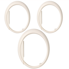 FaSoLa 多功能桌邊止滑掛鉤 桌邊收納神器 止滑穩固 簡約美觀, 米白色, 3組