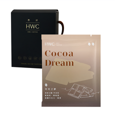 HWC 黑沃咖啡 濾掛咖啡 可可之夢, 10g, 10包, 1盒