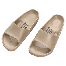 FUN PLUS 流線活力室外拖鞋, EVA材質耐磨, 深紋設計防滑穩健, 多種顏色可選, 沙色, 280mm