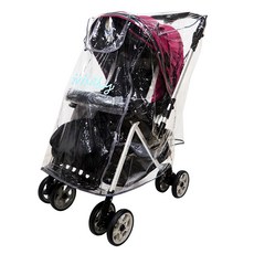 vivibaby 嬰兒手推車雨罩, 透明色, 1個