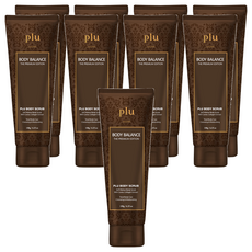 plu Body Balance系列 去角質霜 180g 軟胡桃身體磨砂膏 含魚子醬和膠原蛋白提取物, 3條, 9條