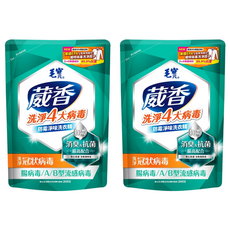 毛寶 葳香抗菌洗衣精補充包 防霉淨味 特濃 消臭&抗菌, 2kg, 2包
