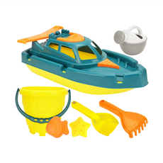 Vanibaby 玩沙玩具 大號遊艇7件組, 1組