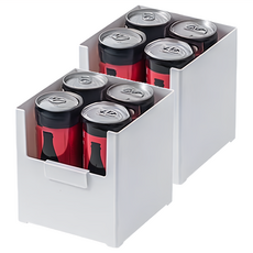 桌面收納置物盒 Set 2個, 塑料材質 一般款有提手 白色 窄款/寬款 矮/高 短/中/長(小號/中號/大號)