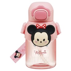 Skater 頭型吸管水壺, 米妮, 590ml, 1個