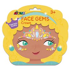 AVEnIR AK 立體美妝貼鑽 Set 3歲以上適用, 華麗皇冠 多色, 1組