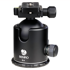 BENRO 百諾 B4 球型雲台 球體直徑 54 mm 高度 114 mm 承重 30 kg, 1個