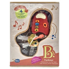 B.toys 快樂的鎖匙 BX1204Z, 番茄紅, 1盒