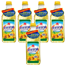 義美 葵花油 綠, 1L, 5瓶