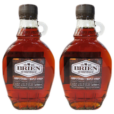 BRIEN 頂級楓糖漿 Dark A等級半透明深琥珀色 加拿大專業楓糖廠製作, 250ml, 2入