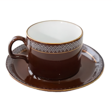 皇冠 貽釉低杯盤組, 皇冠貽釉, 1組