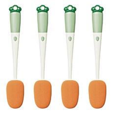 y538胡蘿蔔長柄杯刷, 白玉蘿蔔, 4個