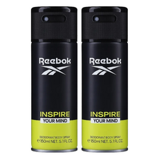 Reebok 銳步 體香噴霧 超越自我, 150g, 2件