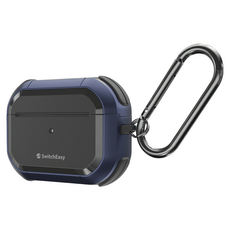 SwitchEasy 魚骨牌 Defender 軍規耐衝擊保護套, 藍色, 1個, AirPods Pro