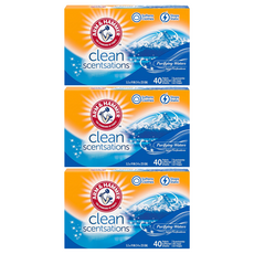 ARM&HAMMER 柔軟香衣紙 清新香 40張 防止靜電, 3盒