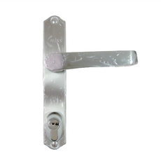 守門員 902 三合一通風門鎖 二片式 有鑰匙, 裝置距離28mm 適用門厚32mm-45mm, 1組