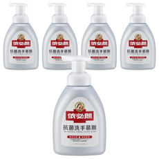 依必朗抗菌洗手慕斯, 450g, 5瓶