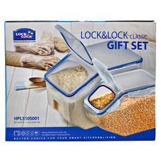 LocknLock 樂扣樂扣 米桶 2件組, HPL510S001, 1組