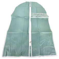 巧巧 視窗型衣物防塵罩 顏色隨機, 1個, 1個