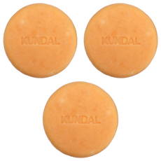 KUNDAL 昆黛爾 深層滋潤玫瑰果油安瓶洗臉皂 迷迭香味, 3個, 100g