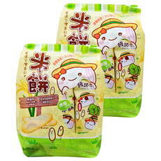 饅頭家族 米餅 蔬菜口味, 48g, 2袋
